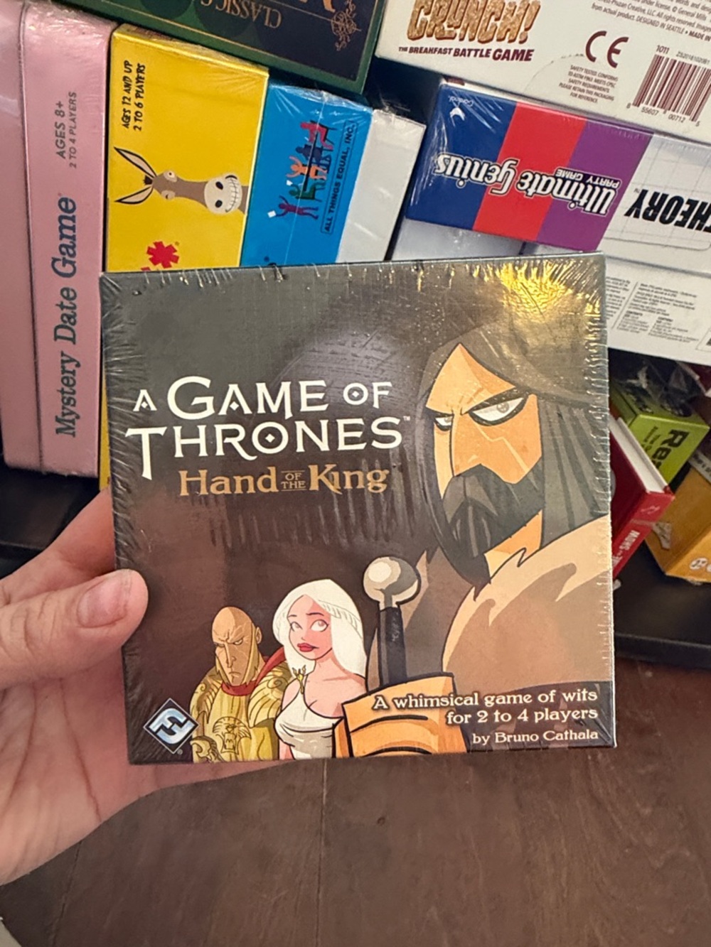 : Hand of the King Board Game - Brown